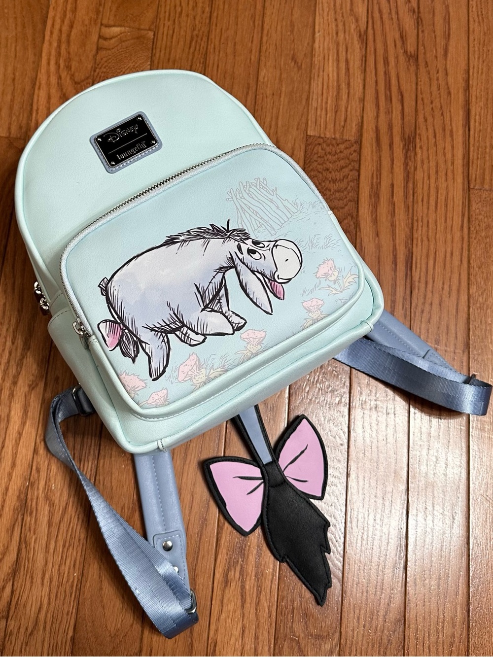 Eeyore Loungefly Mini Backpack with Tail